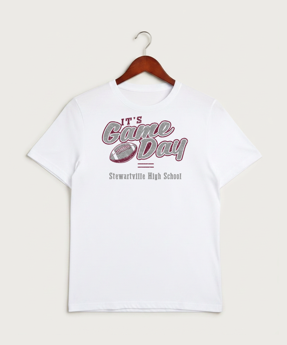 Stewartville High School Football (Boys) - White Sport-Tek PosiCharge Competitor Tee. ST350