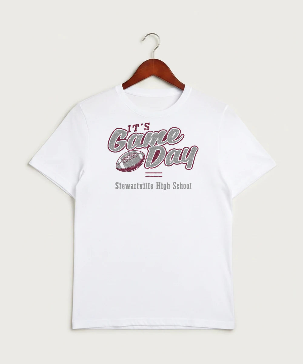 Stewartville High School Football (Boys) - White Sport-Tek PosiCharge Competitor Tee. ST350