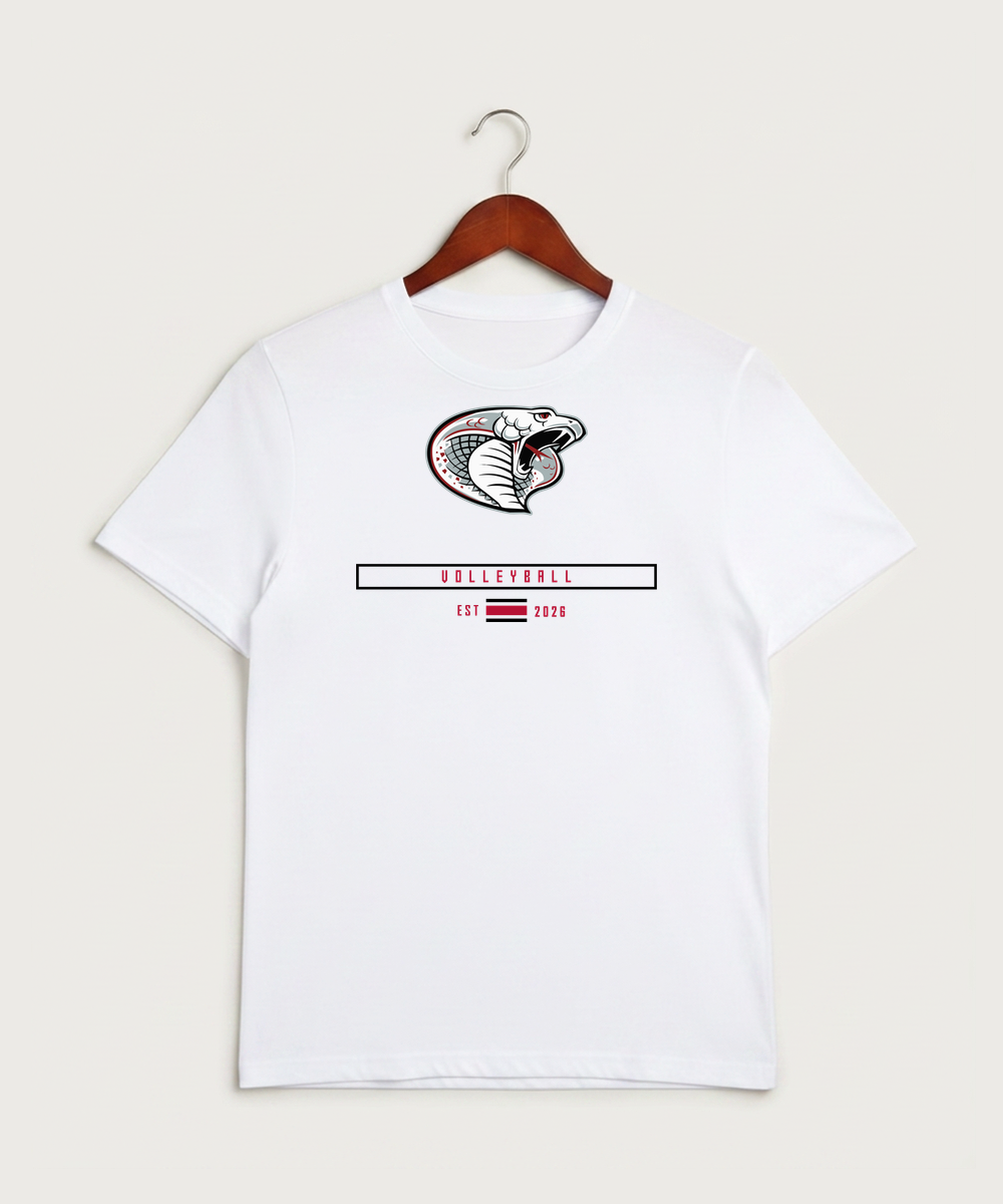 Triton High School Volleyball (Girls) - White Sport-Tek PosiCharge Competitor Tee. ST350