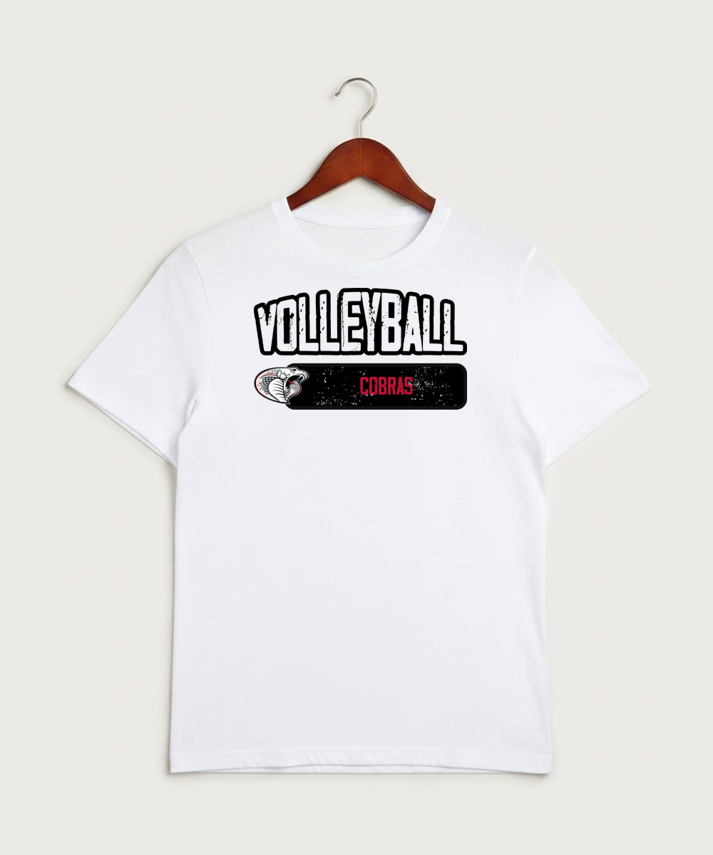 Triton High School Volleyball (Girls) - White Sport-Tek PosiCharge Competitor Tee. ST350