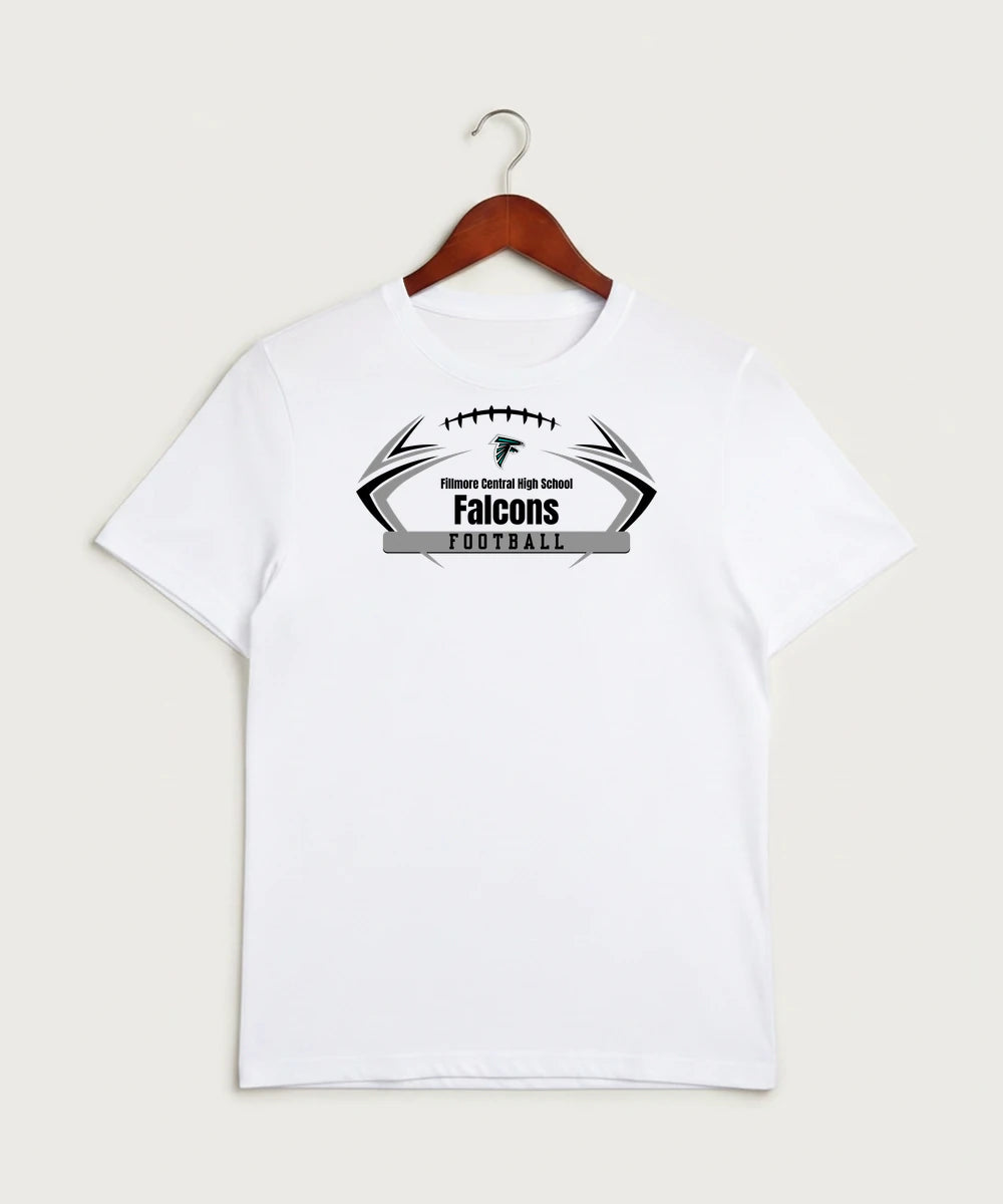 Fillmore Central High School Football (Boys) - White Sport-Tek PosiCharge Competitor Tee. ST350