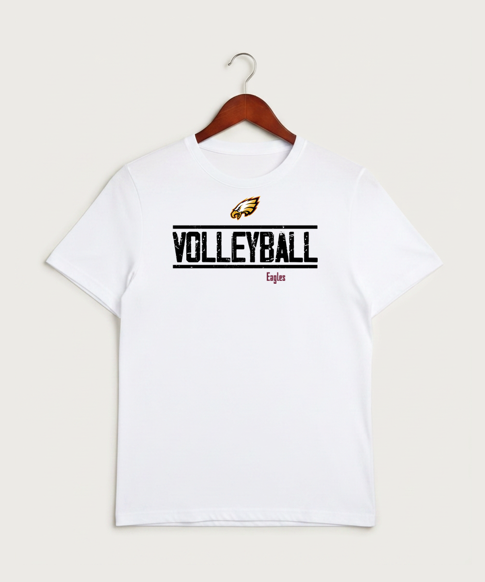 Dover-Eyota High School Volleyball (Girls) - White Sport-Tek PosiCharge Competitor Tee. ST350