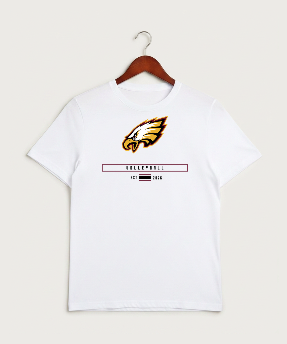 Dover-Eyota High School Volleyball (Girls) - White Sport-Tek PosiCharge Competitor Tee. ST350
