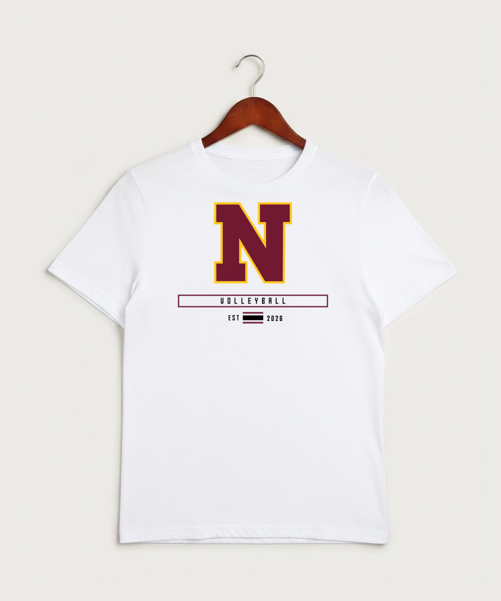 Northfield High School Volleyball (Girls) - White Sport-Tek PosiCharge Competitor Tee. ST350