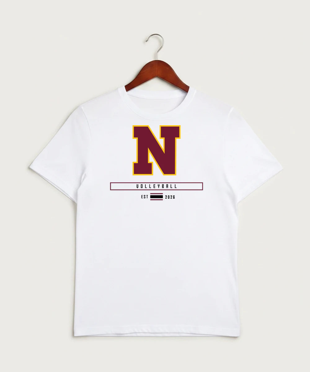 Northfield High School Volleyball (Girls) - White Sport-Tek PosiCharge Competitor Tee. ST350