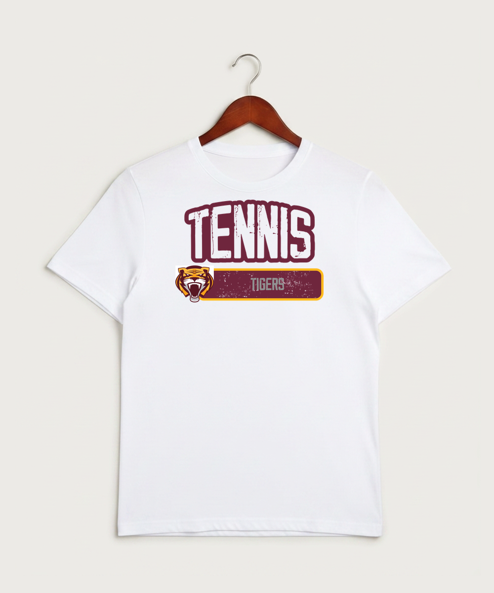 Stewartville High School Tennis (Coed) - White Sport-Tek PosiCharge Competitor Tee. ST350