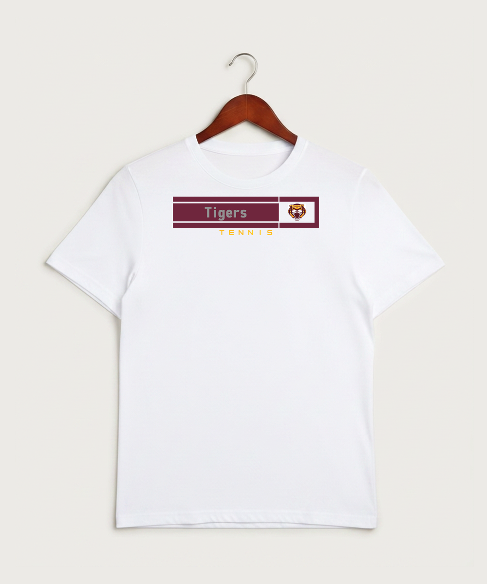 Stewartville High School Tennis (Coed) - White Sport-Tek PosiCharge Competitor Tee. ST350