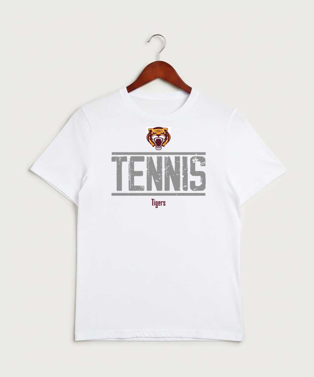 Stewartville High School Tennis (Coed) - White Sport-Tek PosiCharge Competitor Tee. ST350