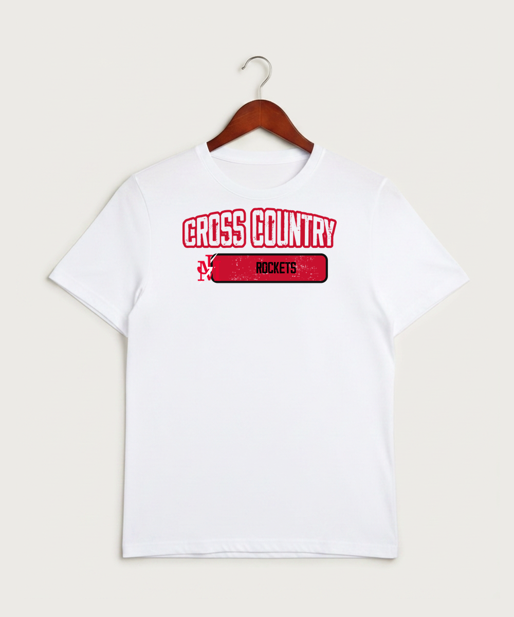 John Marshall High School Cross Country (Coed) - White Sport-Tek PosiCharge Competitor Tee. ST350
