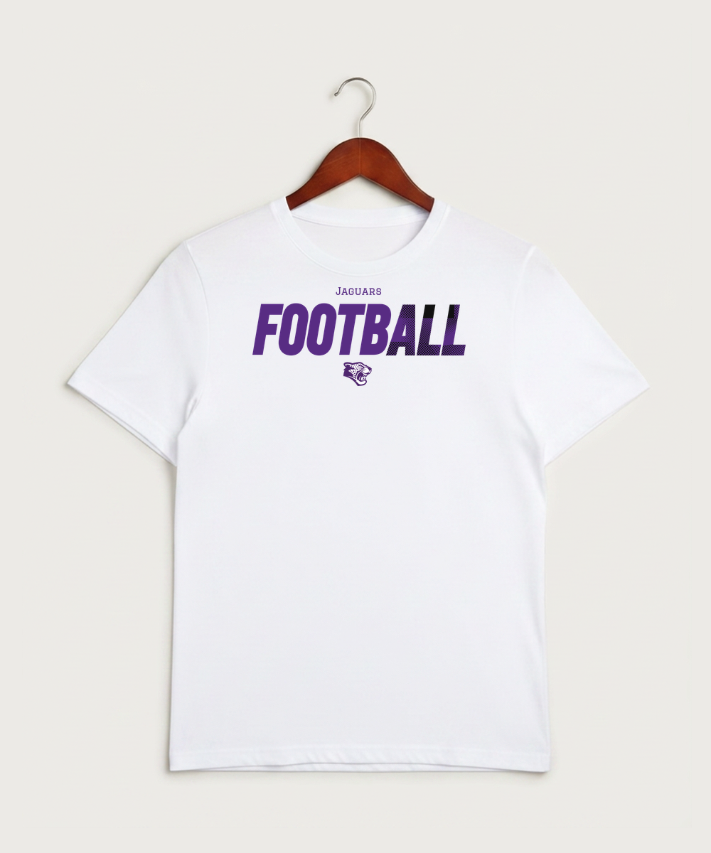 Granada-Huntley-East Chain/Truman Football (Boys) - White Sport-Tek PosiCharge Competitor Tee. ST350