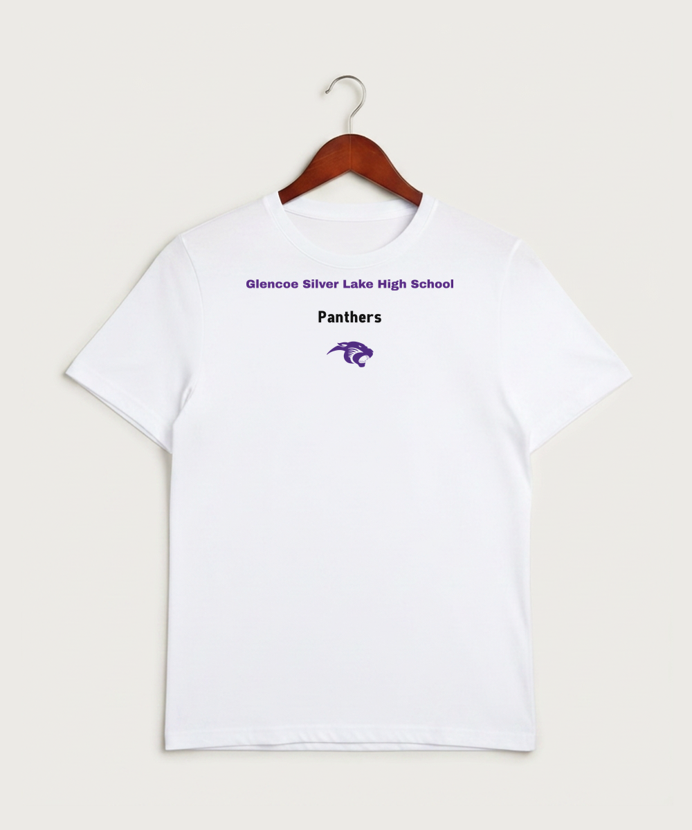 Glencoe Silver Lake High School Athletics - White Sport-Tek PosiCharge Competitor Tee. ST350