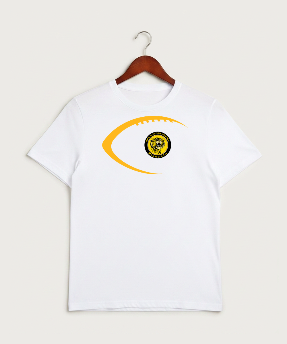 New London Spicer High School Football (Boys) - White Sport-Tek PosiCharge Competitor Tee. ST350