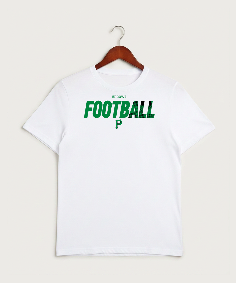 Pipestone Area High School Football (Boys) - White Sport-Tek PosiCharge Competitor Tee. ST350