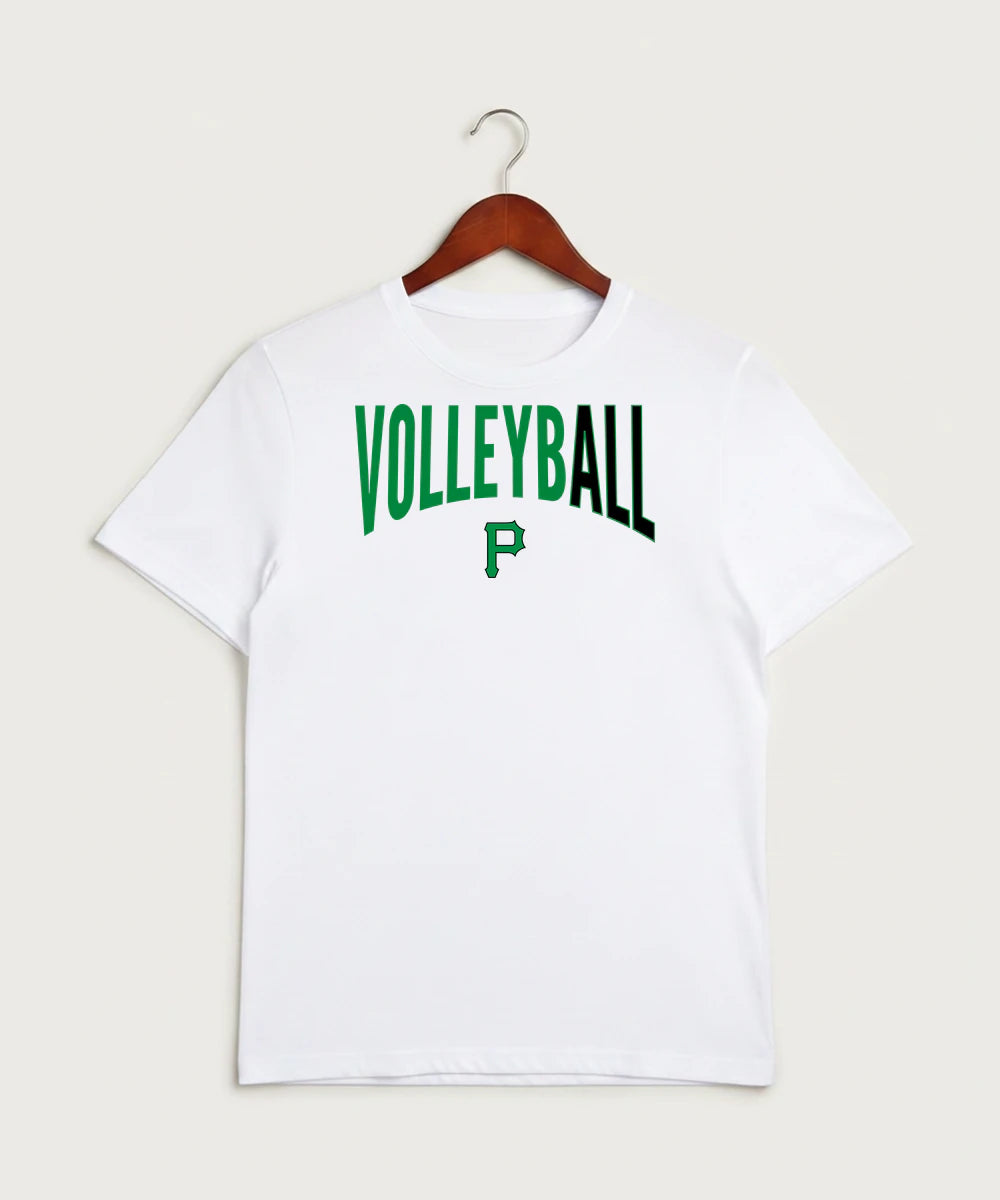 Pipestone Area High School Volleyball (Girls) - White Sport-Tek PosiCharge Competitor Tee. ST350