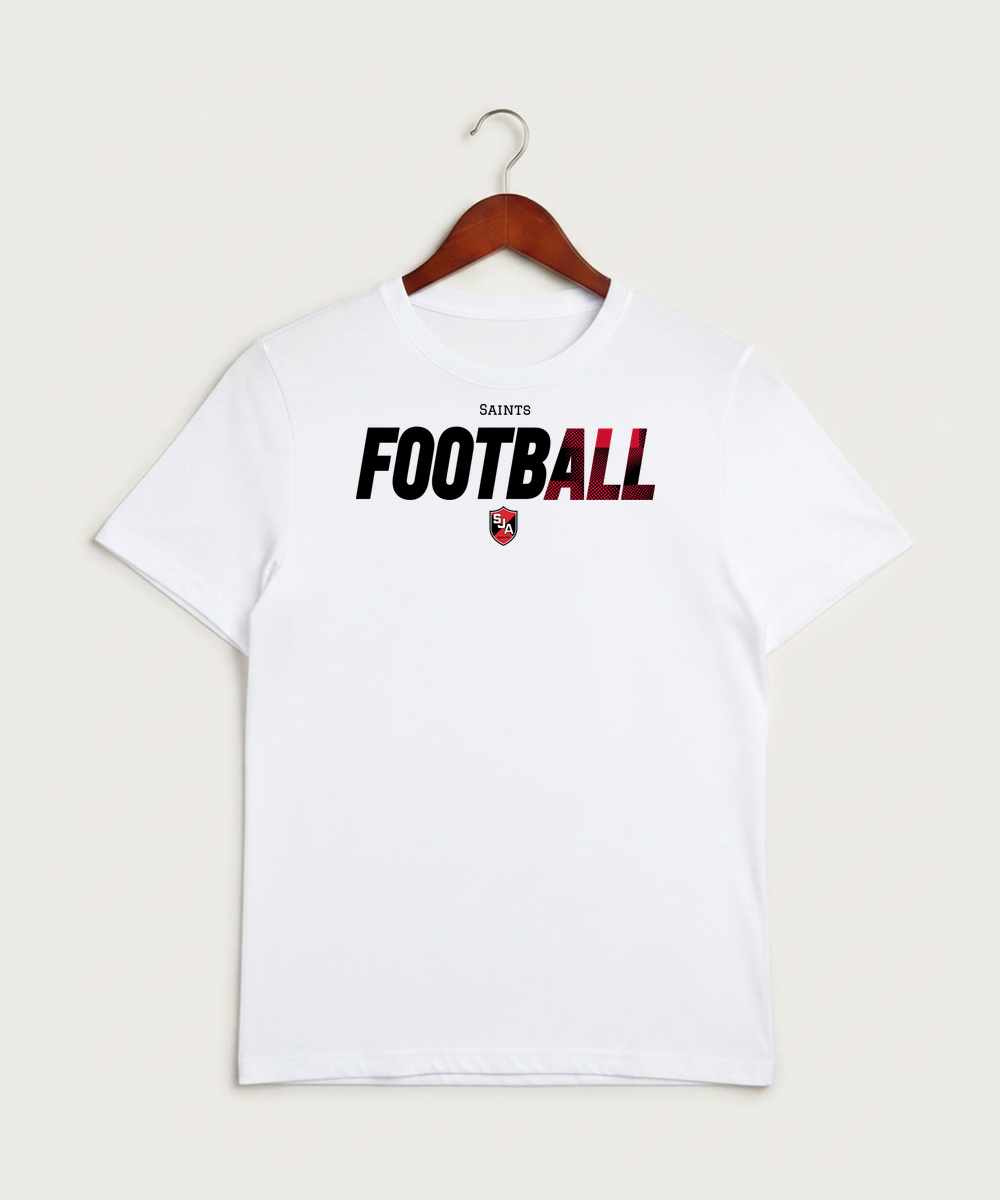 Saint James High School Football (Boys) - White Sport-Tek PosiCharge Competitor Tee. ST350