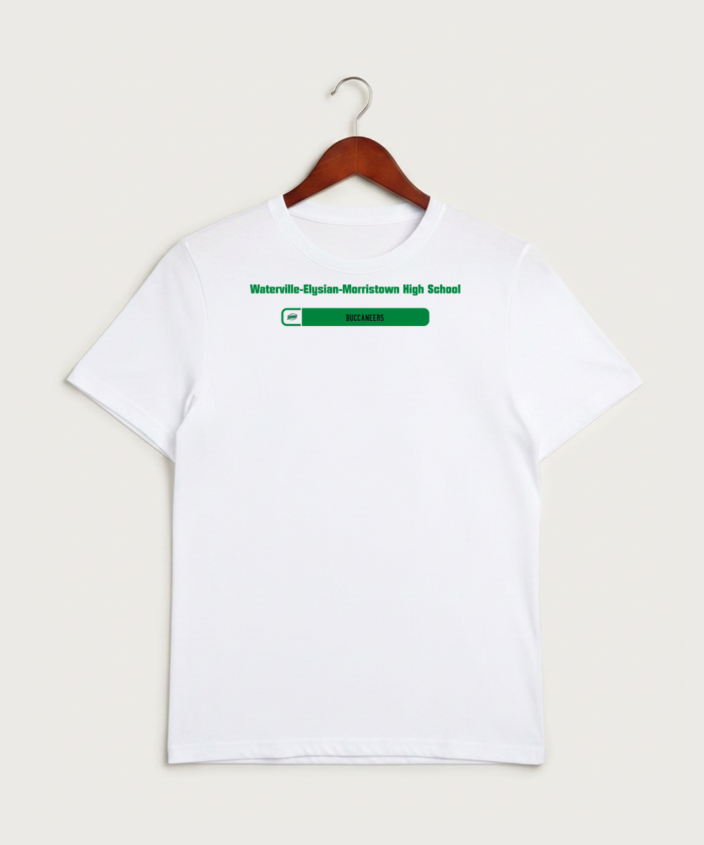 Waterville-Elysian-Morristown High School Football (Boys) - White Sport-Tek PosiCharge Competitor Tee. ST350