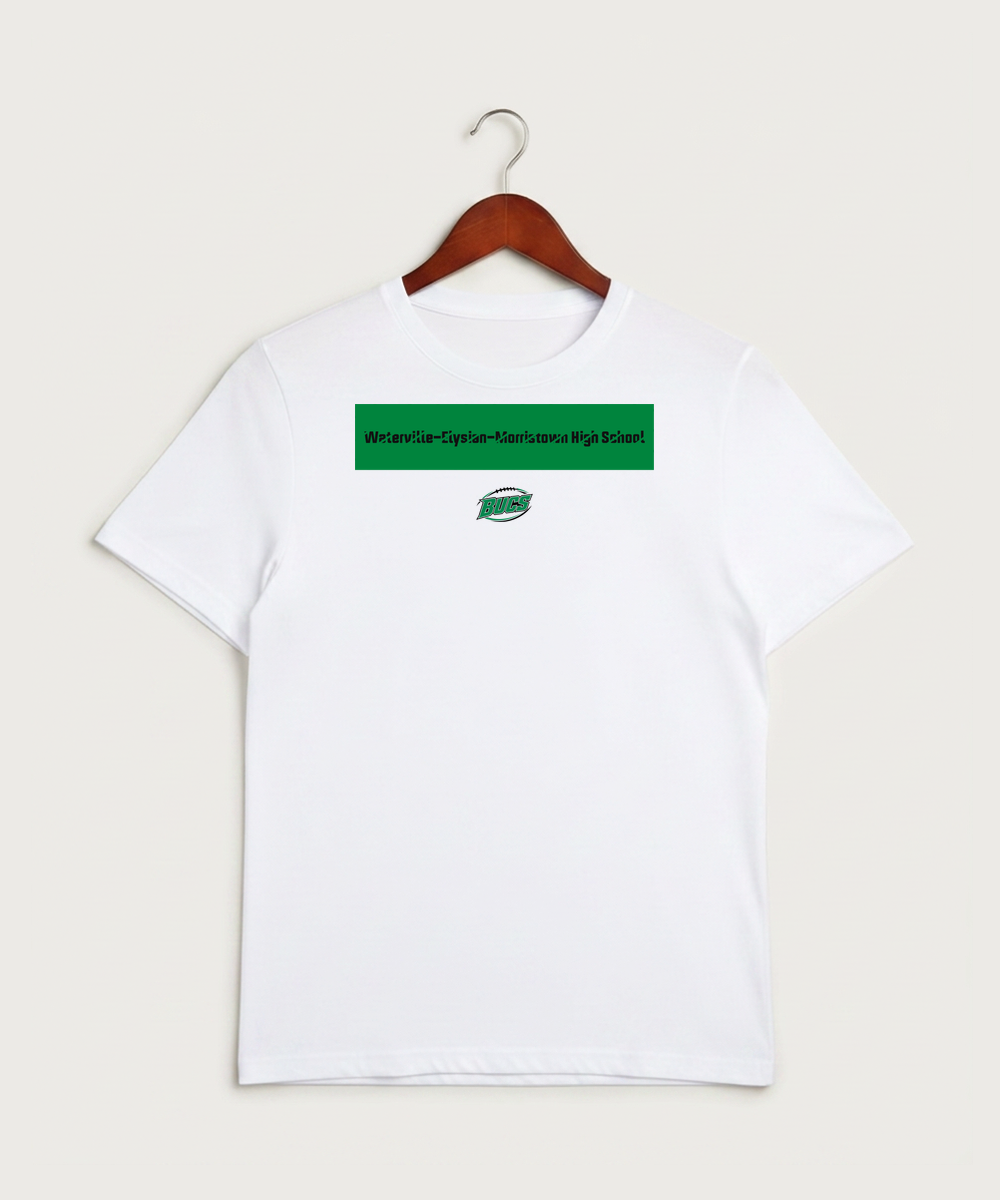 Waterville-Elysian-Morristown High School Football (Boys) - White Sport-Tek PosiCharge Competitor Tee. ST350