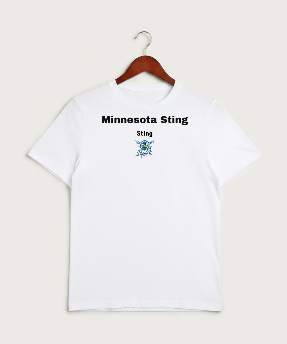 Minnesota Sting Athletics - White Sport-Tek PosiCharge Competitor Tee. ST350