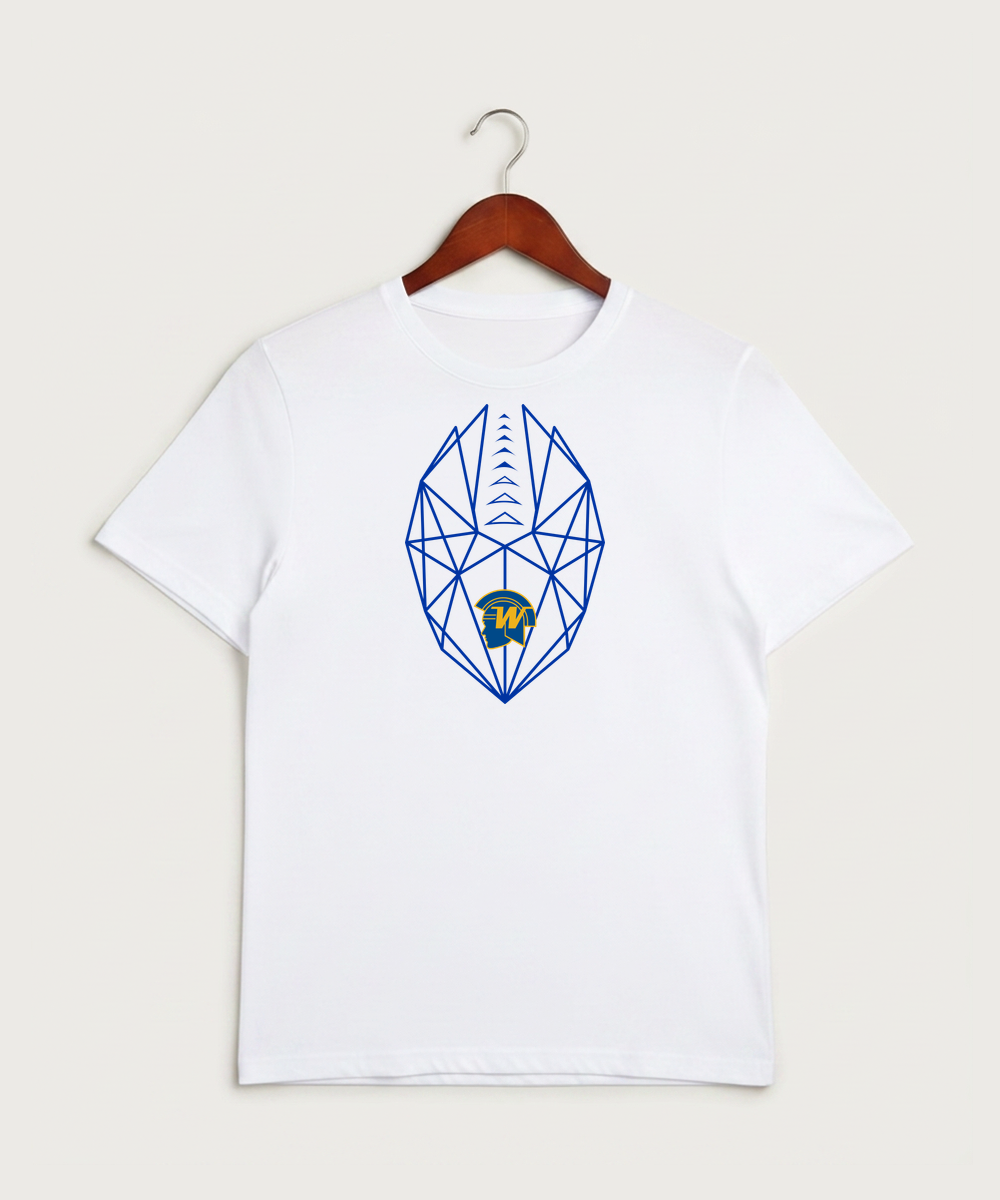 Wayzata High School Football (Boys) - White Sport-Tek PosiCharge Competitor Tee. ST350