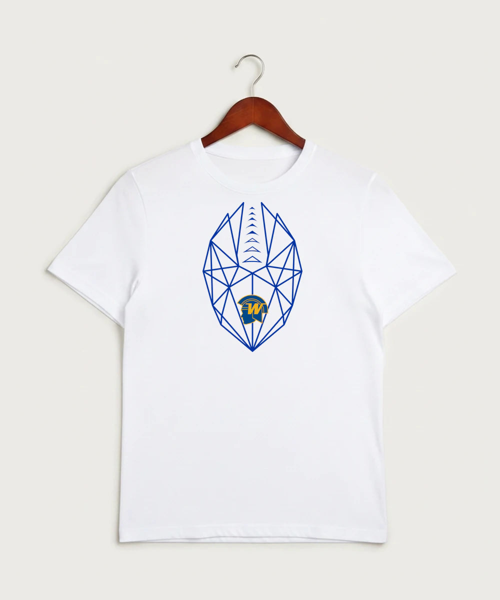 Wayzata High School Football (Boys) - White Sport-Tek PosiCharge Competitor Tee. ST350