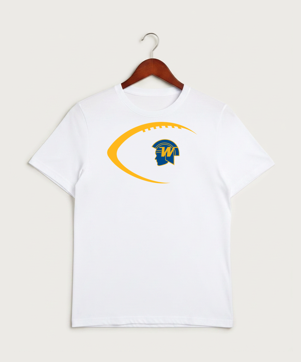 Wayzata High School Football (Boys) - White Sport-Tek PosiCharge Competitor Tee. ST350