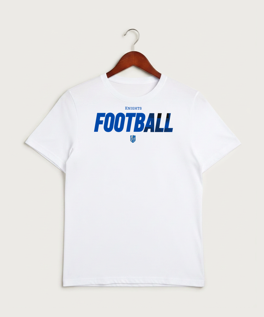 Lake Crystal-Welcome-Memorial High School Football (Boys) - White Sport-Tek PosiCharge Competitor Tee. ST350