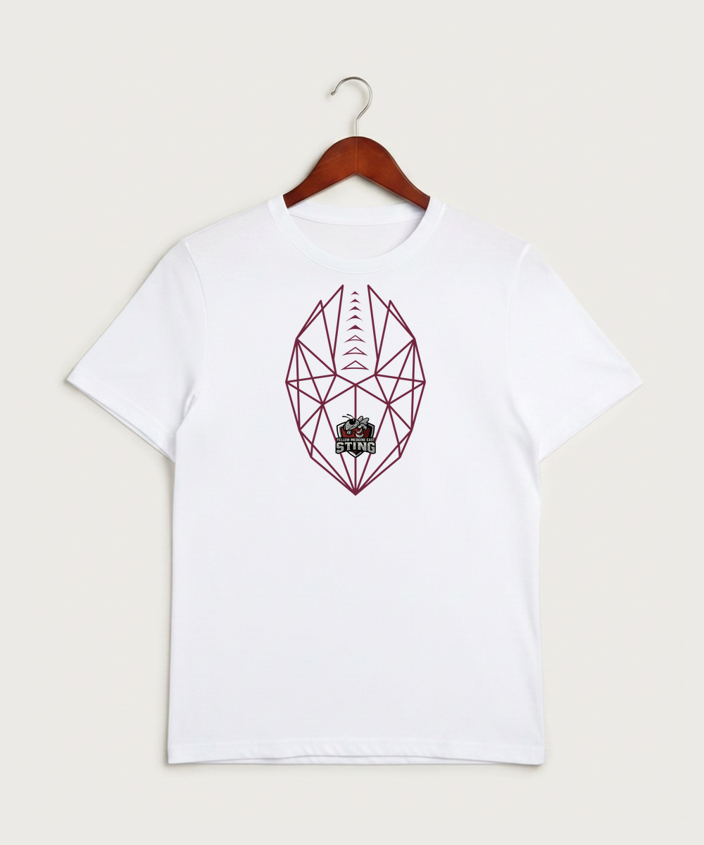 Yellow Medicine East High School Football (Boys) - White Sport-Tek PosiCharge Competitor Tee. ST350