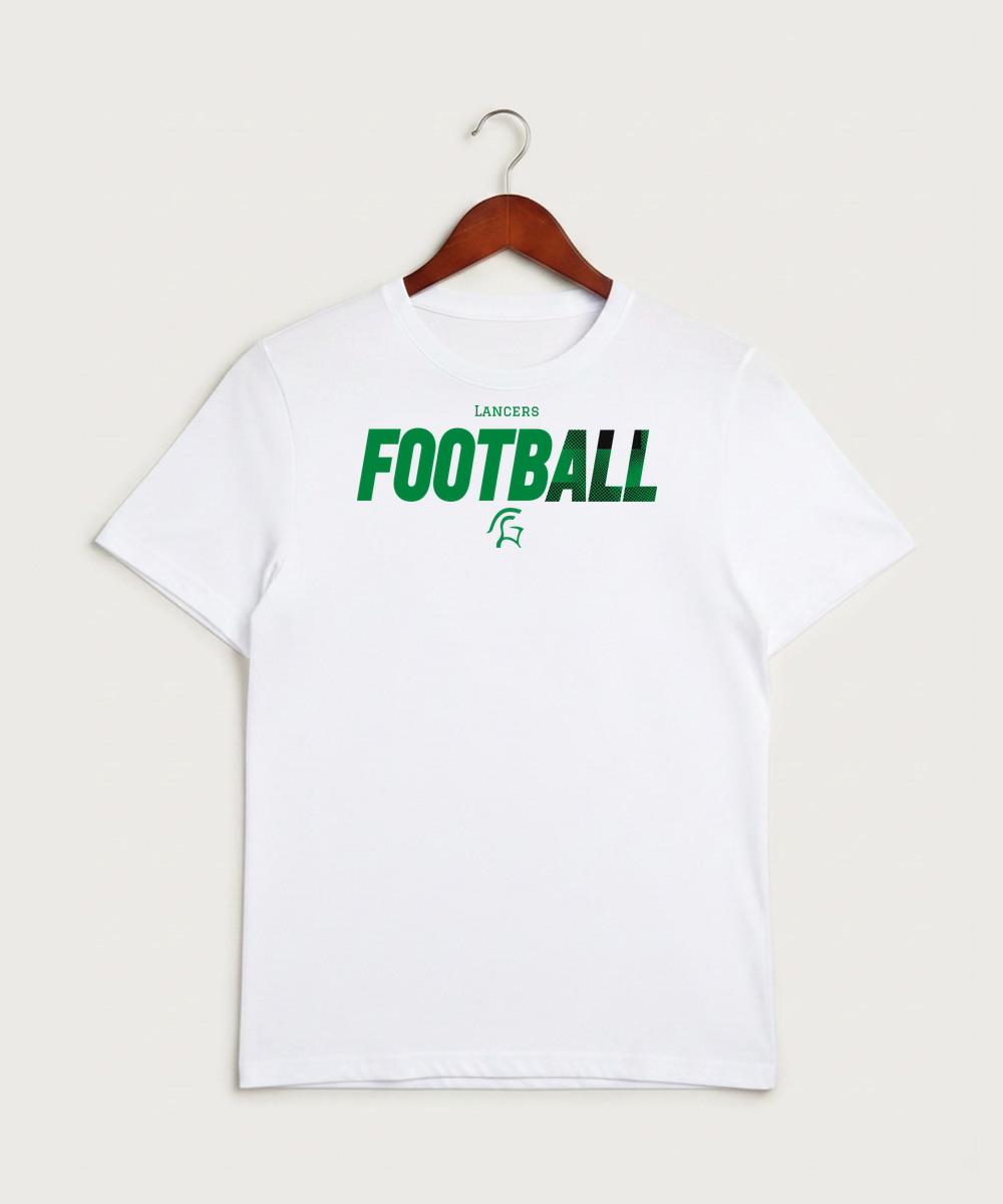 La Crescent High School Football (Boys) - White Sport-Tek PosiCharge Competitor Tee. ST350
