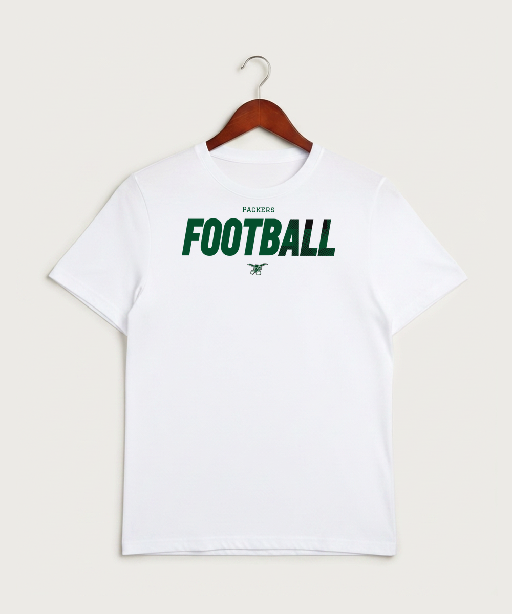 West Fargo High School Football (Boys) - White Sport-Tek PosiCharge Competitor Tee. ST350