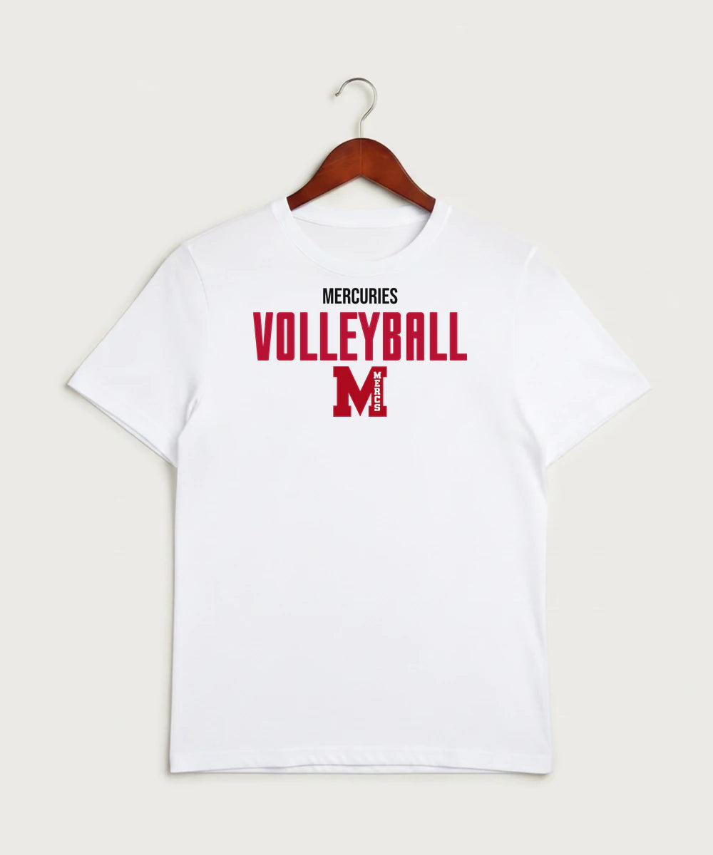 Mcgregor High School Volleyball (Girls) - White Sport-Tek PosiCharge Competitor Tee. ST350