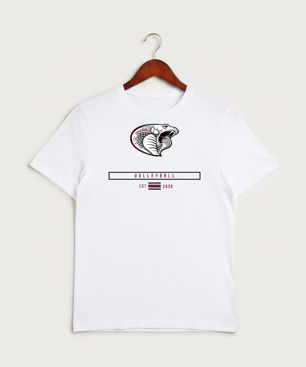 Triton High School Volleyball (Girls) - White Sport-Tek PosiCharge Competitor Tee. ST350