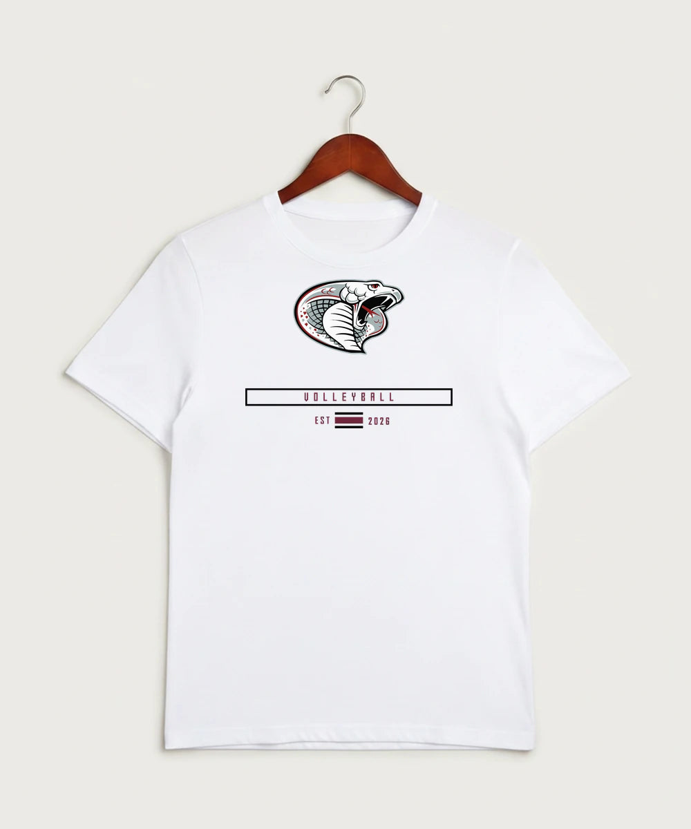 Triton High School Volleyball (Girls) - White Sport-Tek PosiCharge Competitor Tee. ST350