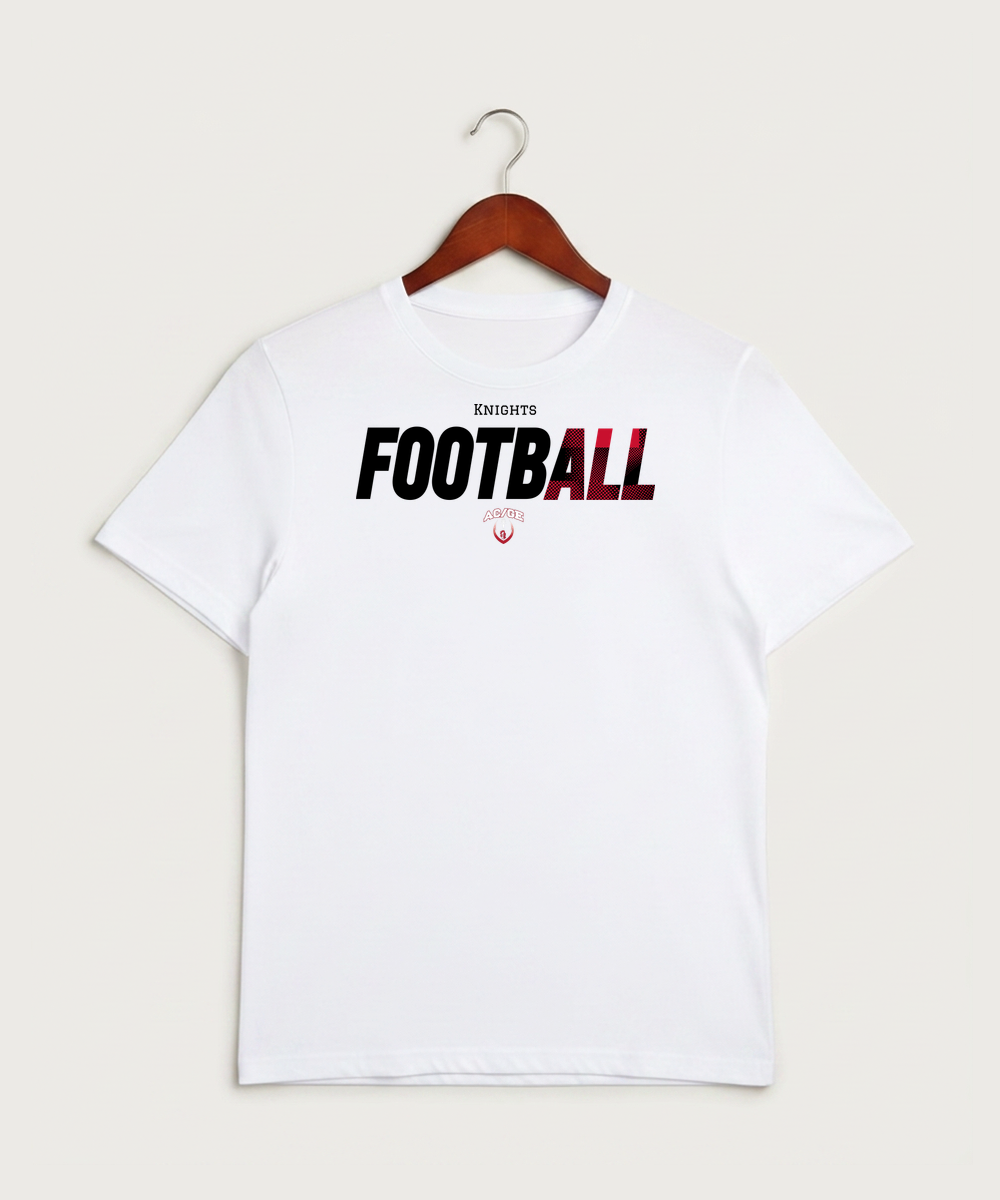 Alden-Conger-Glenville Emmons High School Football (Boys) - White Sport-Tek PosiCharge Competitor Tee. ST350