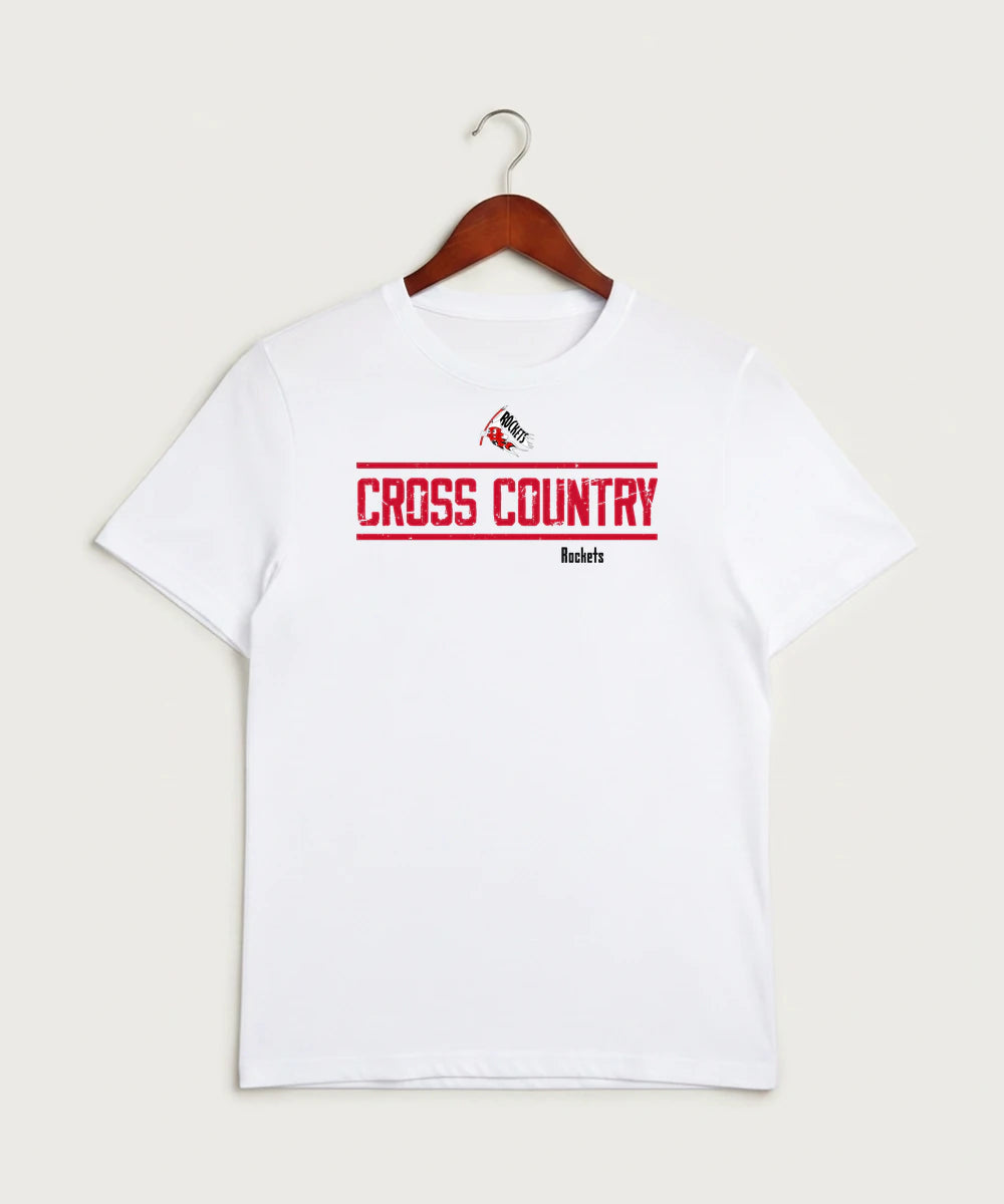 John Marshall High School Cross Country (Coed) - White Sport-Tek PosiCharge Competitor Tee. ST350