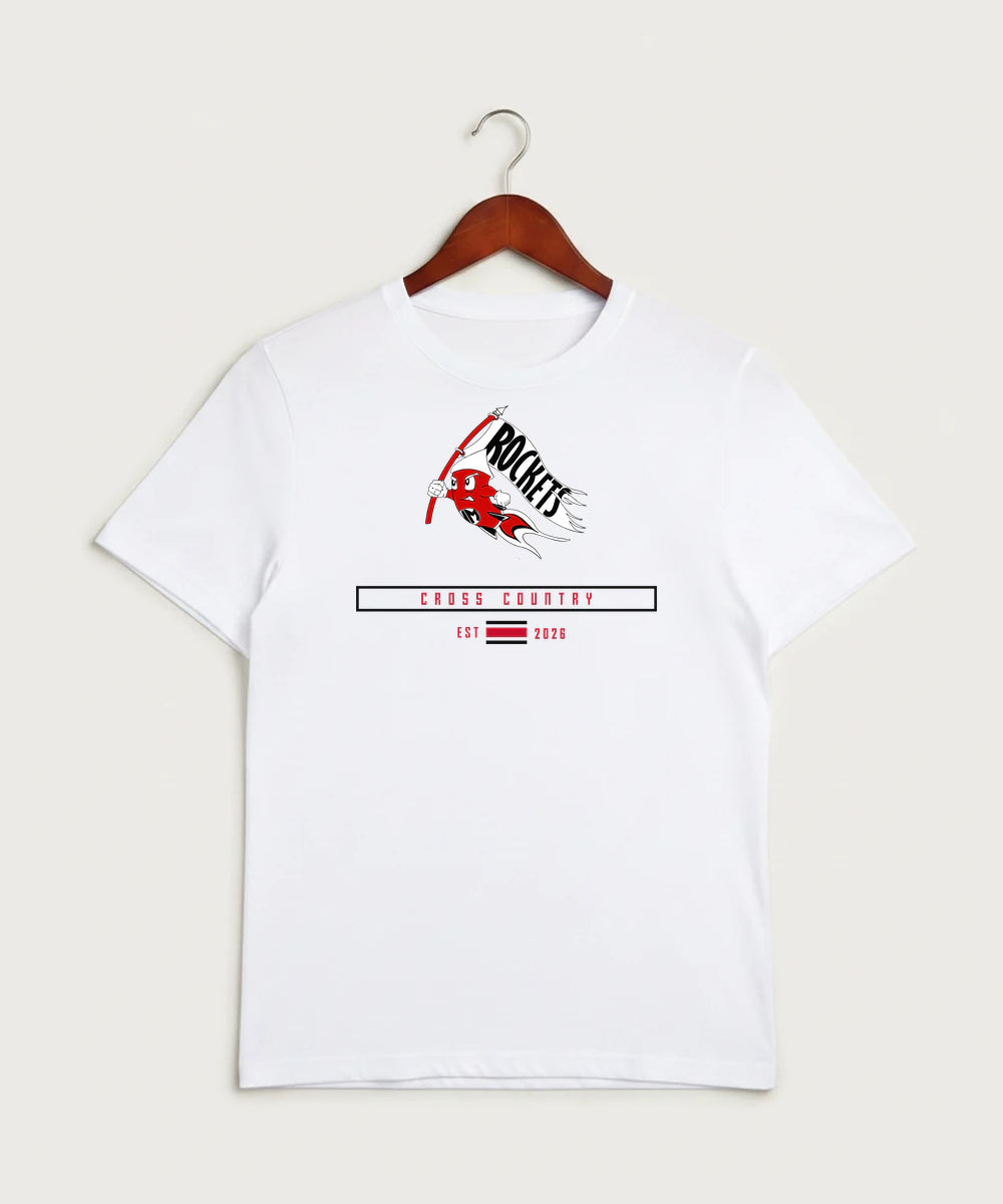John Marshall High School Cross Country (Coed) - White Sport-Tek PosiCharge Competitor Tee. ST350