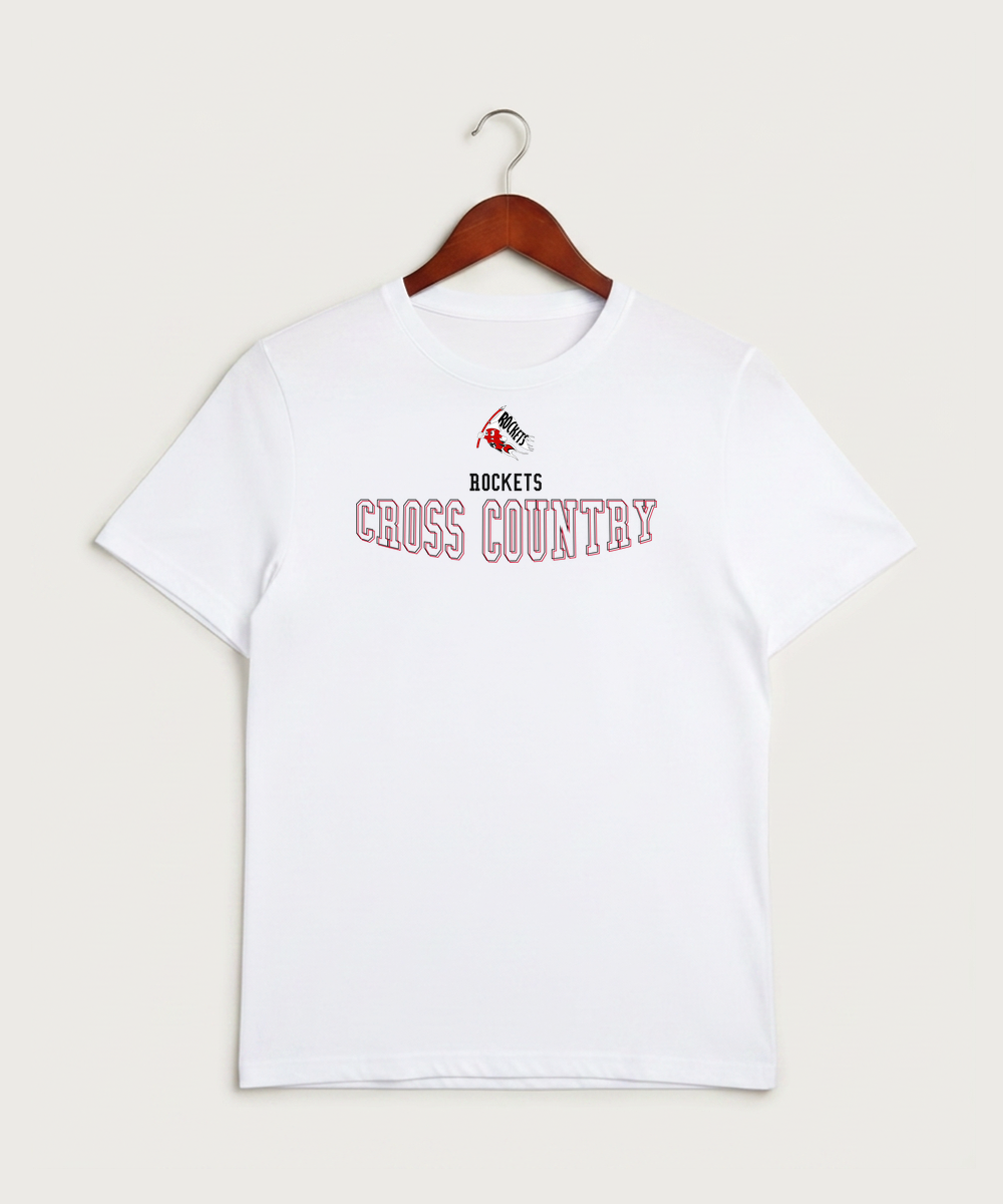 John Marshall High School Cross Country (Coed) - White Sport-Tek PosiCharge Competitor Tee. ST350