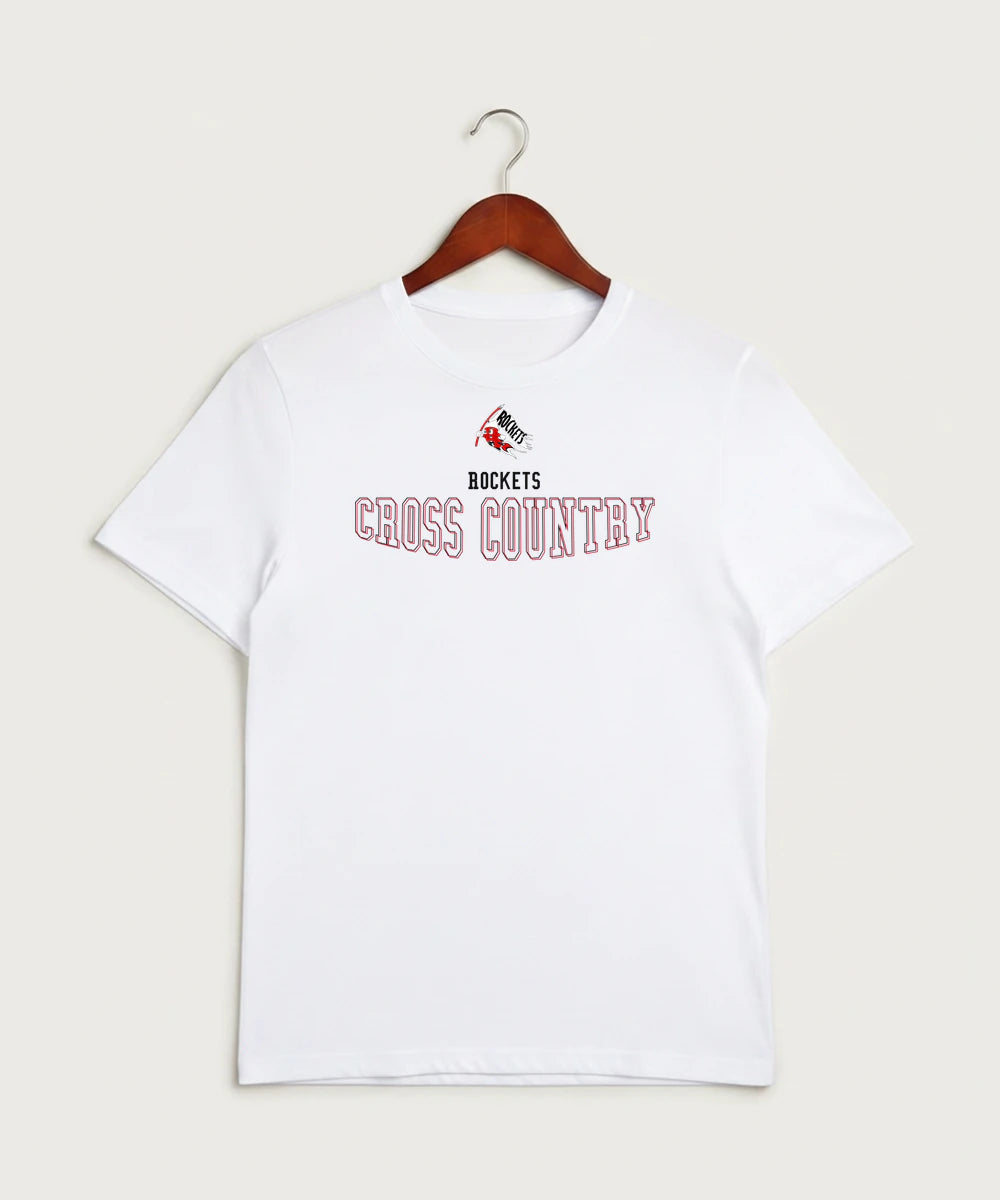 John Marshall High School Cross Country (Coed) - White Sport-Tek PosiCharge Competitor Tee. ST350