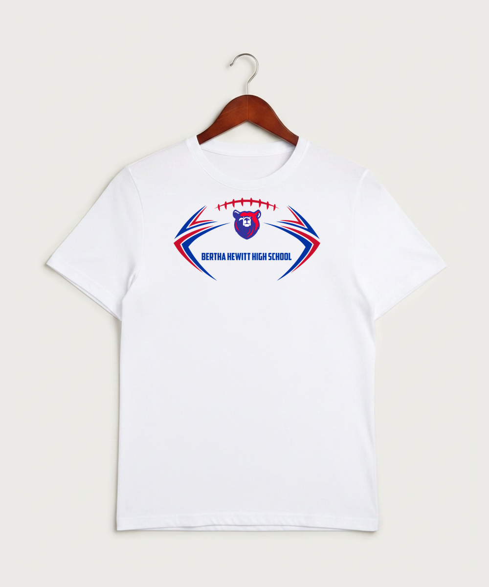 Bertha Hewitt High School Football (Boys) - White Sport-Tek PosiCharge Competitor Tee. ST350