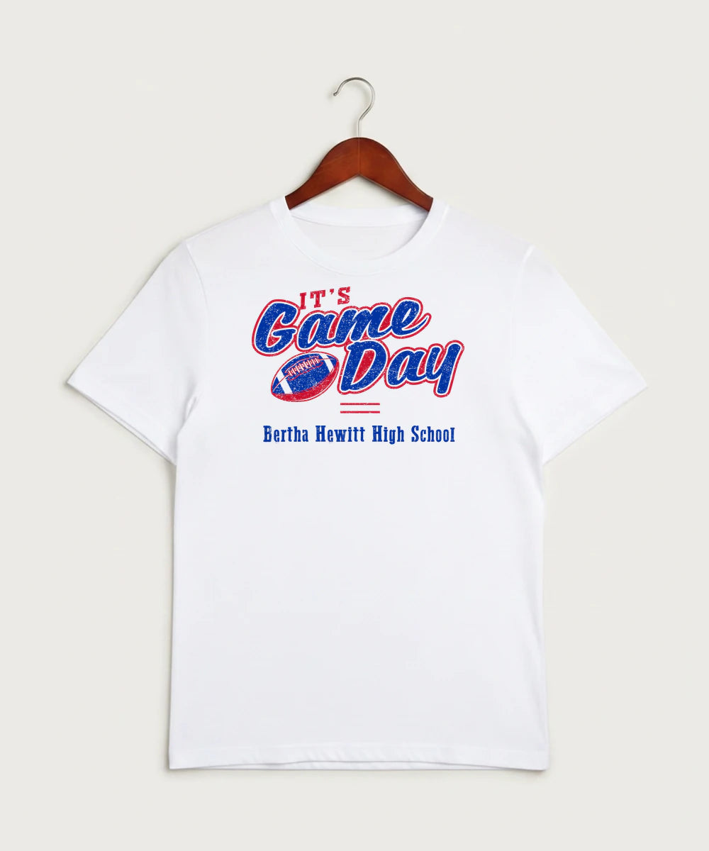 Bertha Hewitt High School Football (Boys) - White Sport-Tek PosiCharge Competitor Tee. ST350