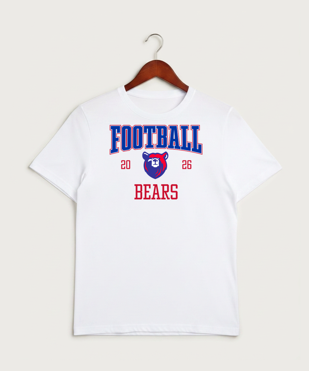 Bertha Hewitt High School Football (Boys) - White Sport-Tek PosiCharge Competitor Tee. ST350
