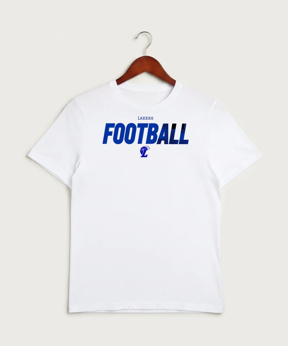 Lakeview High School Football (Boys) - White Sport-Tek PosiCharge Competitor Tee. ST350