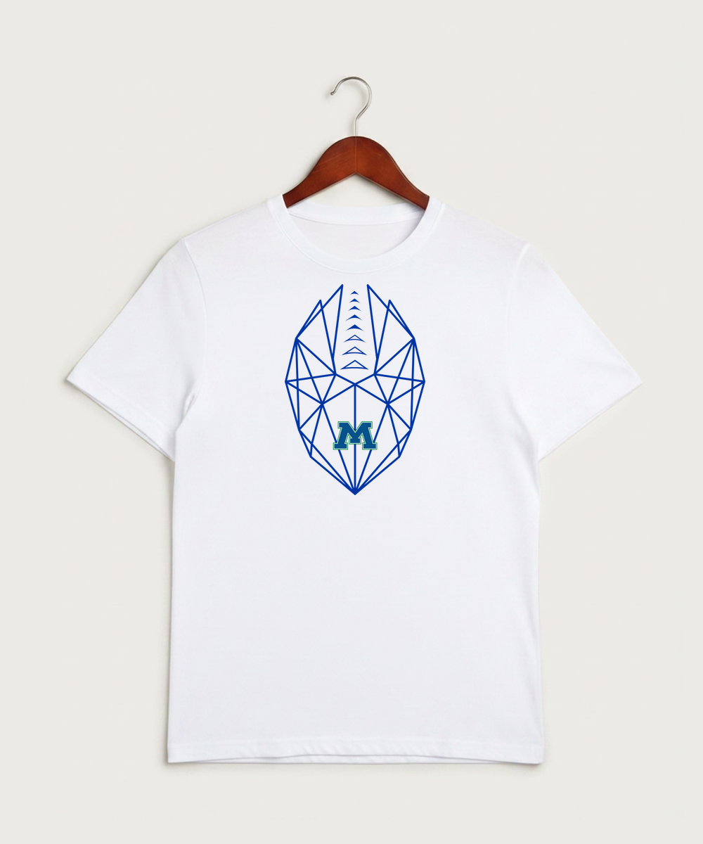 Minnewaska Area High School Football (Boys) - White Sport-Tek PosiCharge Competitor Tee. ST350