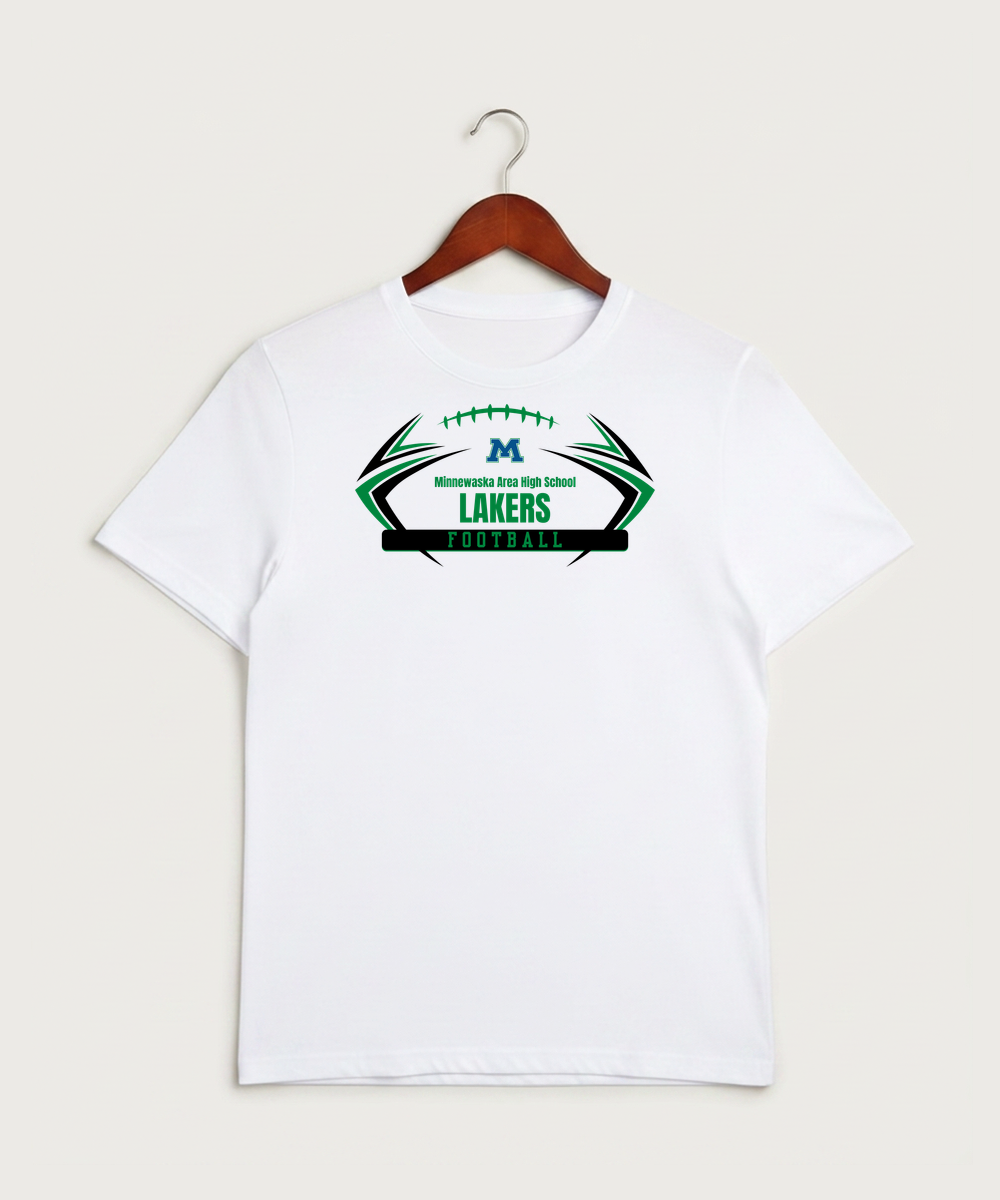 Minnewaska Area High School Football (Boys) - White Sport-Tek PosiCharge Competitor Tee. ST350