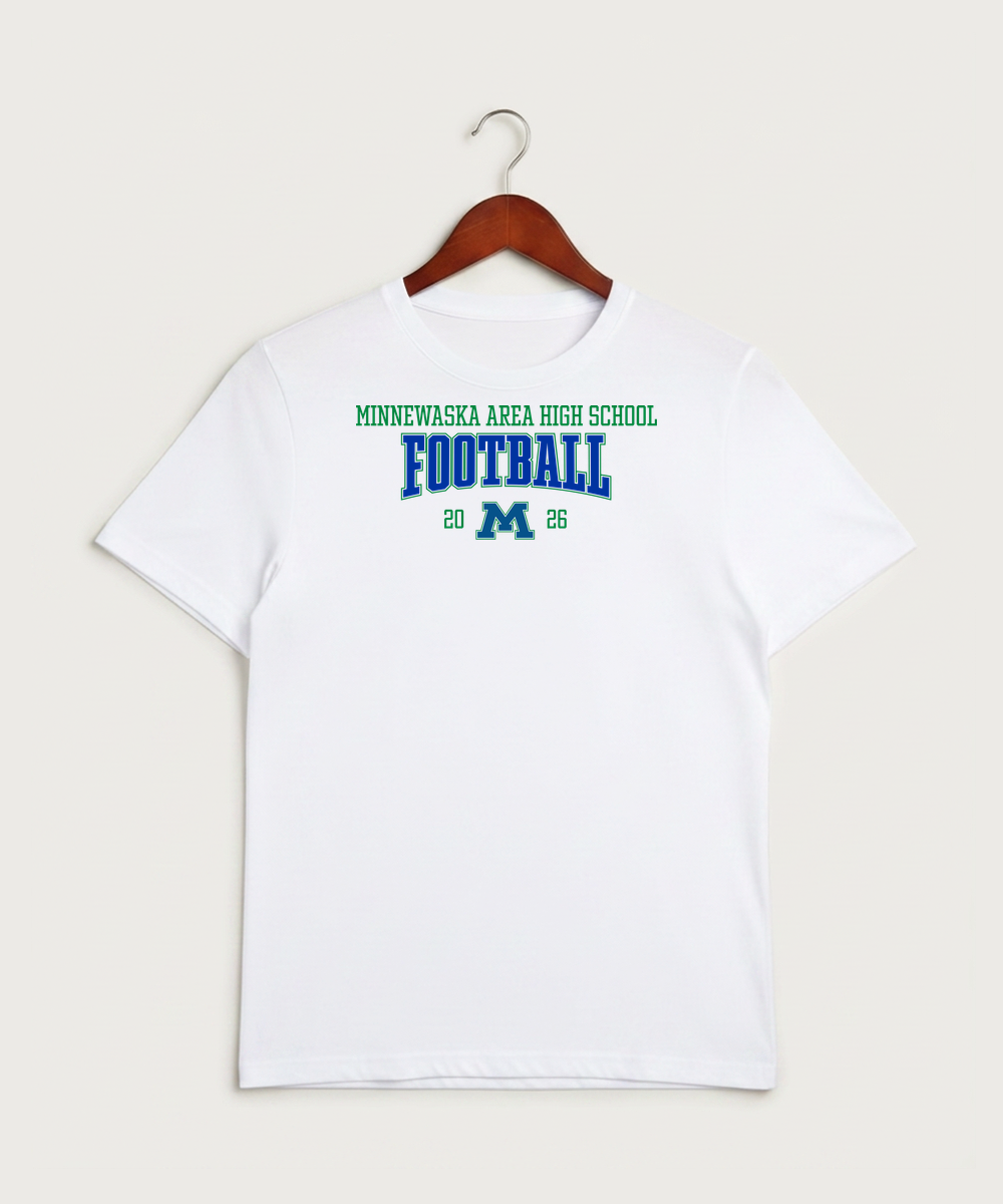Minnewaska Area High School Football (Boys) - White Sport-Tek PosiCharge Competitor Tee. ST350