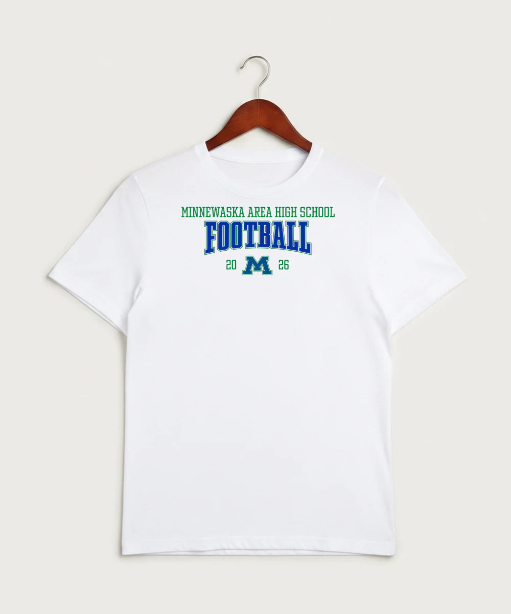 Minnewaska Area High School Football (Boys) - White Sport-Tek PosiCharge Competitor Tee. ST350
