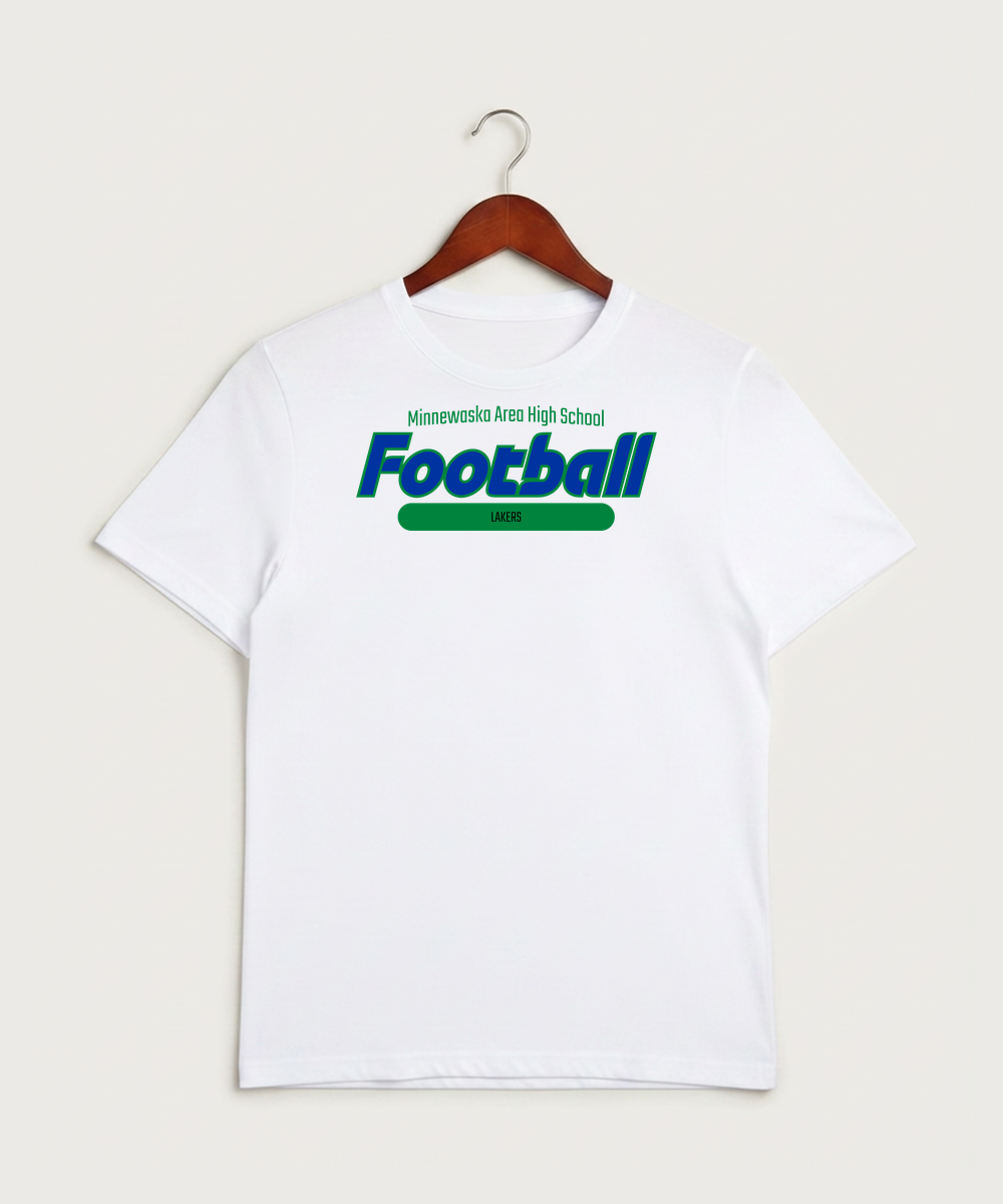Minnewaska Area High School Football (Boys) - White Sport-Tek PosiCharge Competitor Tee. ST350