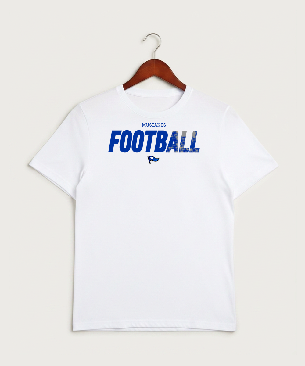 Red Lake County Central Football (Boys) - White Sport-Tek PosiCharge Competitor Tee. ST350