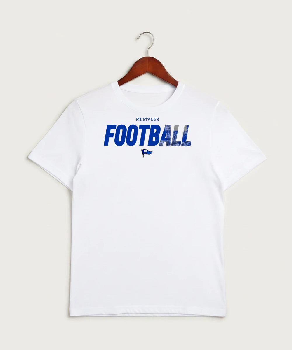 Red Lake County Central Football (Boys) - White Sport-Tek PosiCharge Competitor Tee. ST350