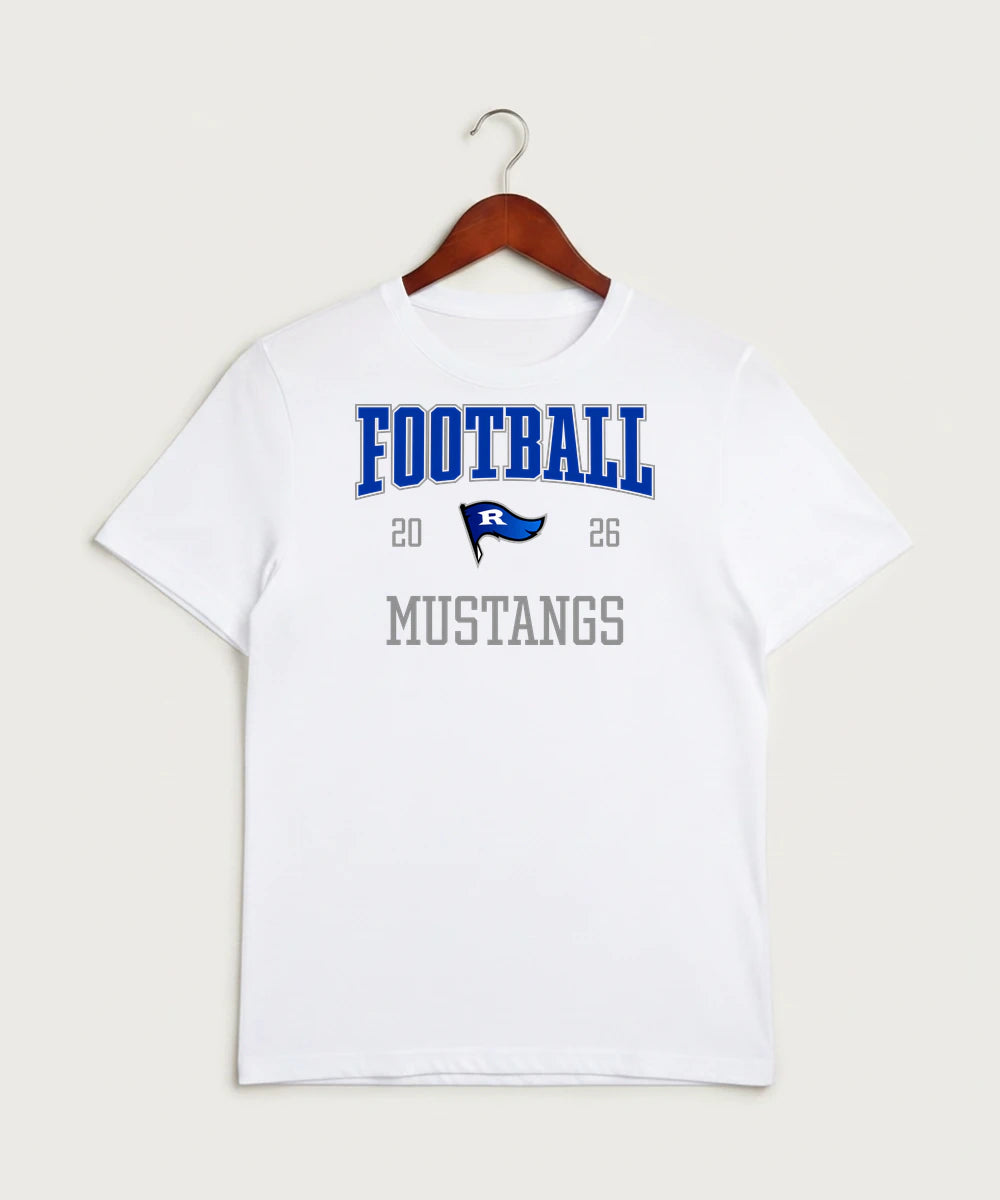 Red Lake County Central Football (Boys) - White Sport-Tek PosiCharge Competitor Tee. ST350