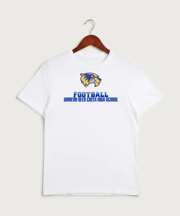 Wadena Deer Creek High School Football (Boys) - White Sport-Tek PosiCharge Competitor Tee. ST350